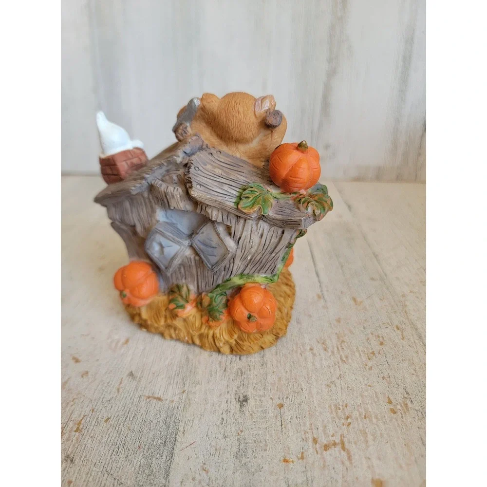 Ks collection let's get together haunted house pumpkin teddy bear Halloween